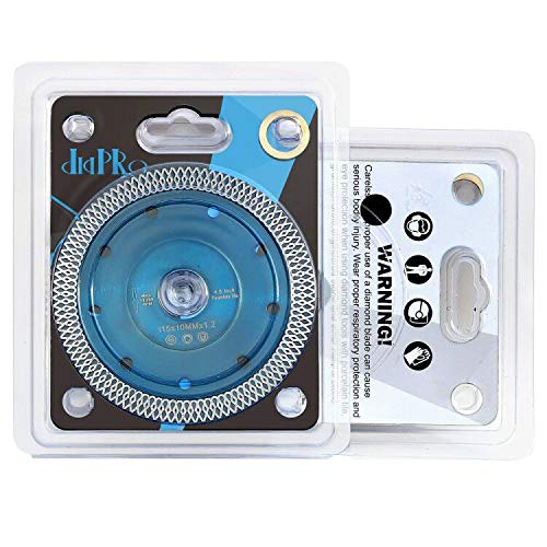 4.5inch Super Thin Diamond Tile Blade Porcelain Saw Blade for Cutting Porcelain Tile Granite Marbles (4.5in)