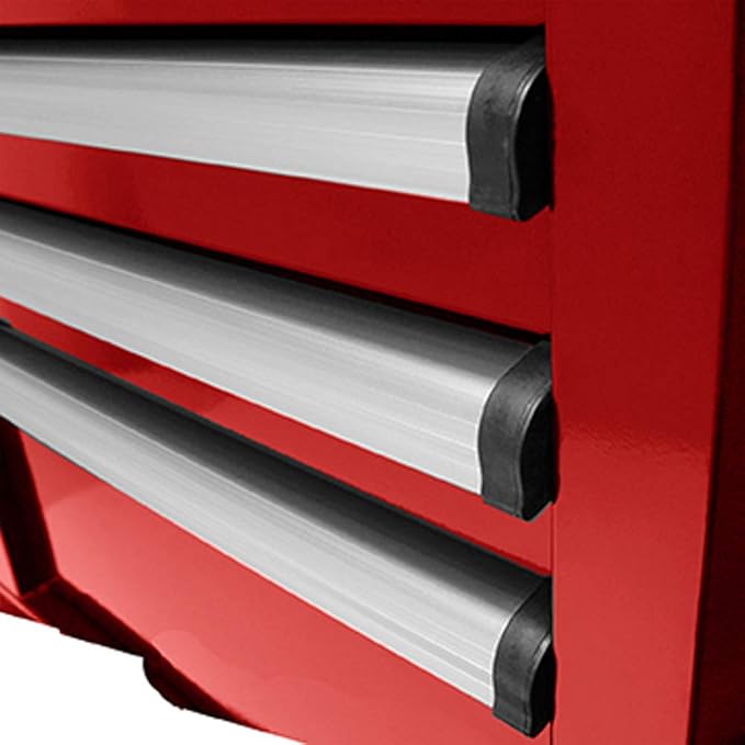 Homak H2PRO Series 72-Inch 10-Drawer Top Chest, Red, RD02010720