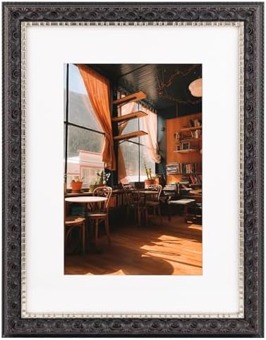 Golden State Art, 12X16 Ornate Finish Photo Frame by GoldenStateArt