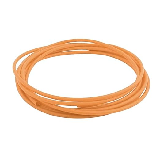 Kable Kontrol Heat Shrink Tubing - 3/32” Inch - 50' Ft Long, Orange Polyolefin - 2:1 Industrial Shrink Tube & Cable Sleeve for Electrical Wire Insulation - Rated for 600 V