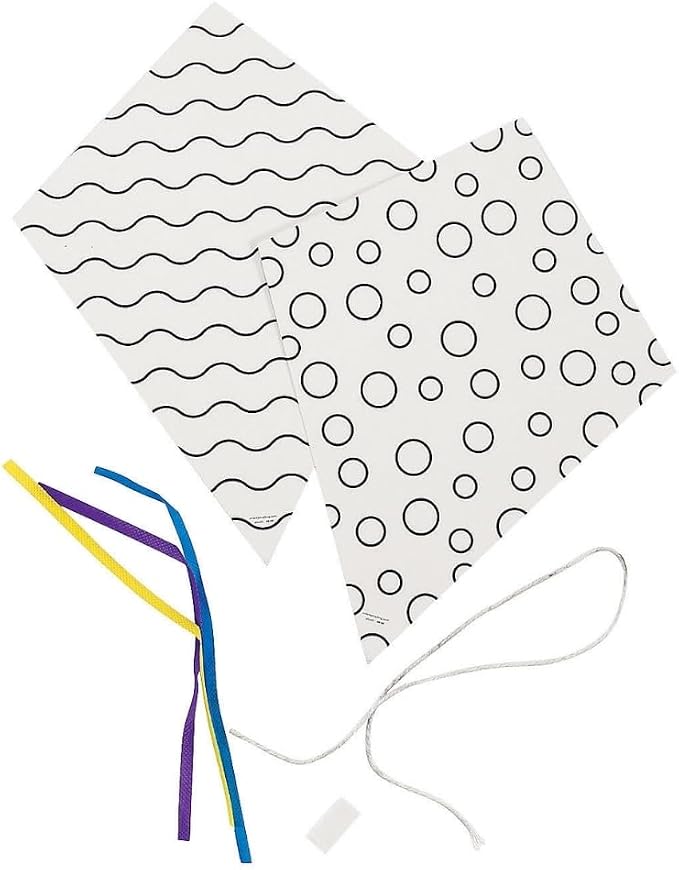Color Your Own Paper Kite Signs - Image 4