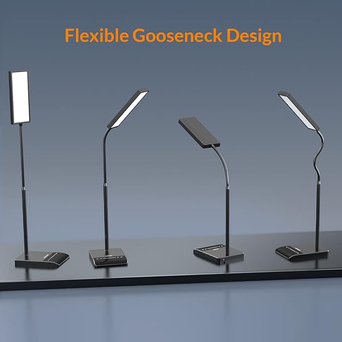 LEPOWER Desk Lamp, 800LM LED for Home Office, True Eye-Caring for Reading | 50 - Image 6