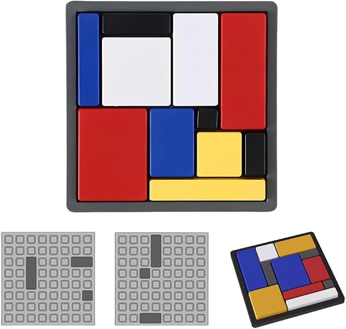 Logic Puzzle Brain Teaser Game for Kids & Adults, 88 Challenges 4 Difficulty by Bazuo
