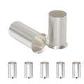 20Pcs Wire Ferrules Kit AWG 2/0 Tinned Copper Crimp Connector Non Insulated Electrical Cable Pin Cord End Terminal Assortment Kit for Electric Connectors (EN70-20