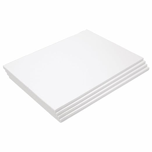 Colorations 9" x 12" Mediumweight White Construction Paper by Colorations