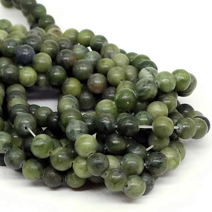Zenkeeper 108 Pcs Green Jade Beads - Image 4