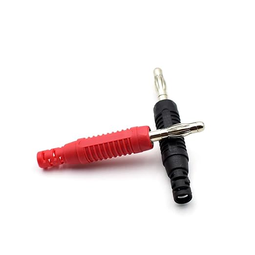 zhenyu 2Pcs Multimeter Test Lead Extension Male to Female Connector 4mm Banana Plug to Jack Heavy Duty 14AWG Silicone Wires Meter Leads Probes 3 Feet