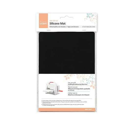 Bira Craft Silicone pad, Silicone mat, Embossing Mat, Size: 6" x 8.5", - Image 2