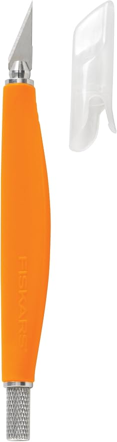 Fiskars SoftGrip Detail Craft Knife, Ergonomic Handle Reduces Fatigue, by Unknown