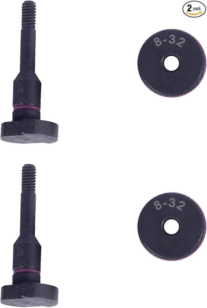 BEETOW Rivet Nut Tool Mandrel SAE #8-32, Riveter Tip Replacement, with nosepiece (SAE #8-32)