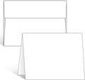 Ohuhu Blank White Cards and Envelopes 100 Pack by Ohuhu