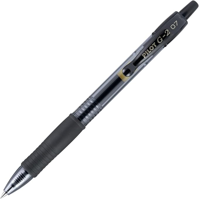 PILOT G2 Retractable Premium Gel Ink Roller Ball Pens Fine Point Black Ink - Image 2