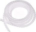 uxcell Flexible Spiral Cable Wrap Wire Cord Wraps Management Sleeve 8mm x 10mm by uxcell
