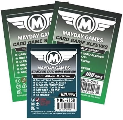 Deep Regrets Standard Compatible Card Sleeve Bundle by MAYDAYGAMES