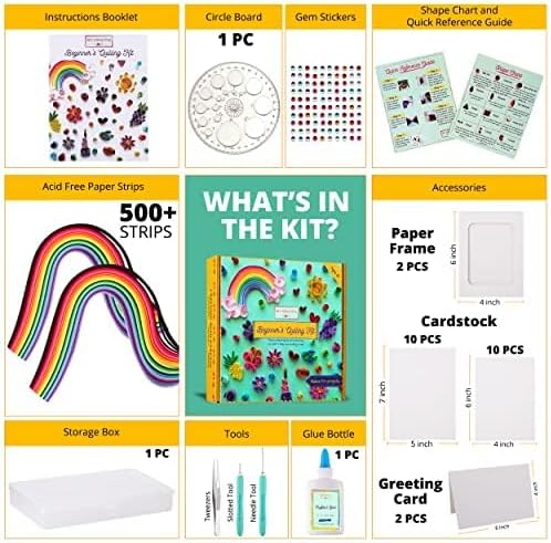 MY CREATIVE CAMP Beginner's Quilling Kit - Image 2