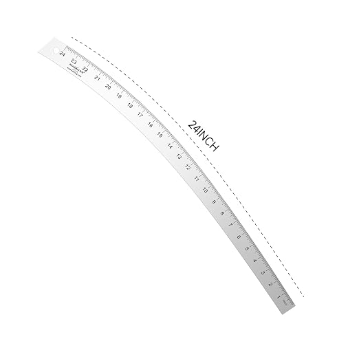 KEARING 24" Aviation Aluminum Hip Curve Ruler - Image 2