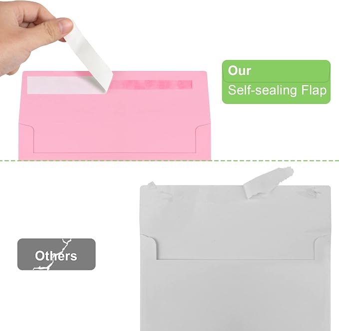 50 Packs 5x7 Envelopes, A7 5x7 Envelopes - Image 3