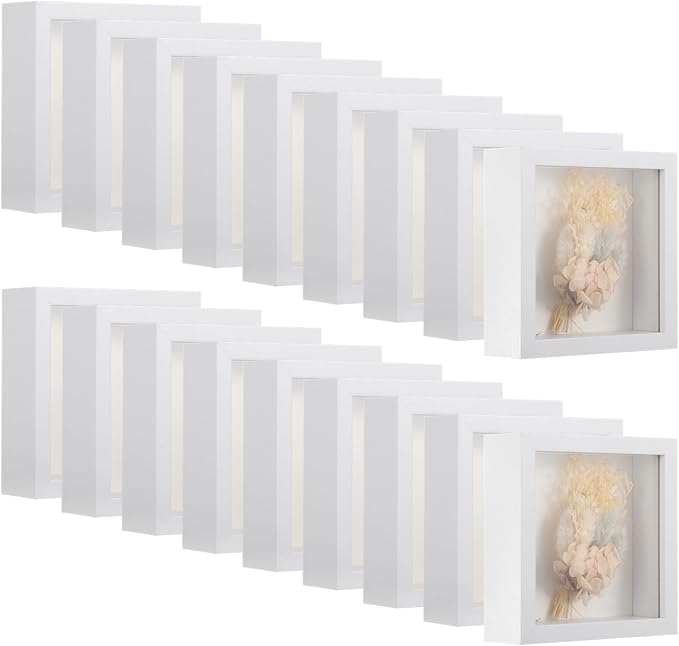 18 PCS Mini Shadow Box Frames by OMISTAR