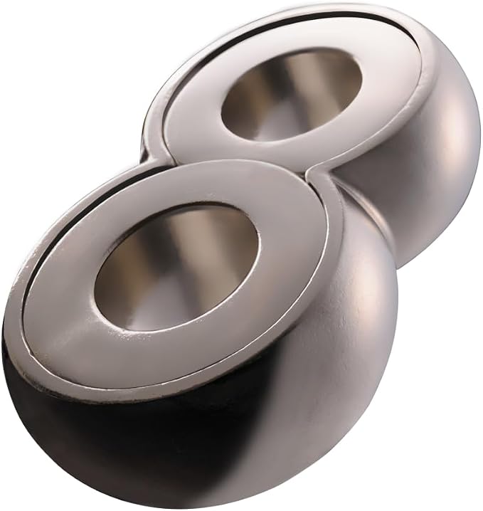 BePuzzled | Infinity Hanayama Metal Brainteaser Puzzle Mensa Rated Level 6 - Image 3