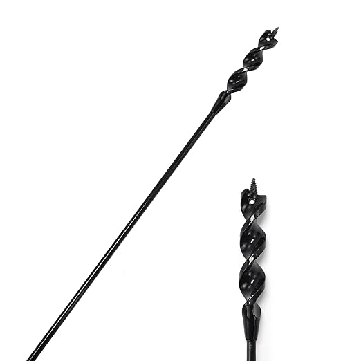HANSHAN Flexible Installer Drill Bit 54 x 3/4×1/4-Inch Fish Bit for Pulling Wire Through Tight Spaces with Minimal Damage -1 Pack