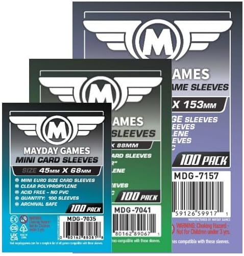 Mayday Games Dune: Imperium- Bloodlines -Standard Compatible Card Sleeve Bundle by MAYDAYGAMES