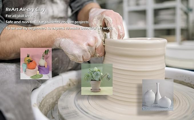 ReArt Natural Air-Dry Clay 5lbs - Image 4