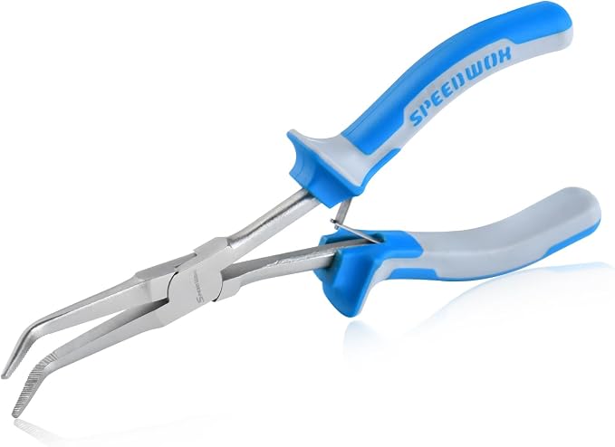 SPEEDWOX Long Reach Bent Needle Nose Pliers by SPEEDWOX