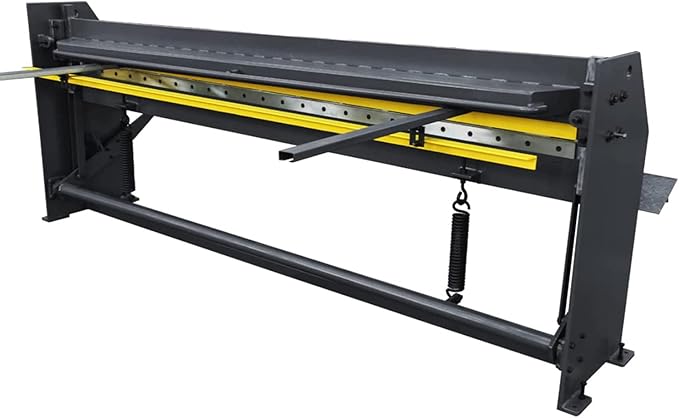 KAKA INDUSTRIAL Foot Stomp Shear 98-Inch Solid Construction High Precision Sheet Metal Foot Shear, 18 Gauge Mild Steel Capacity Q01-9818B