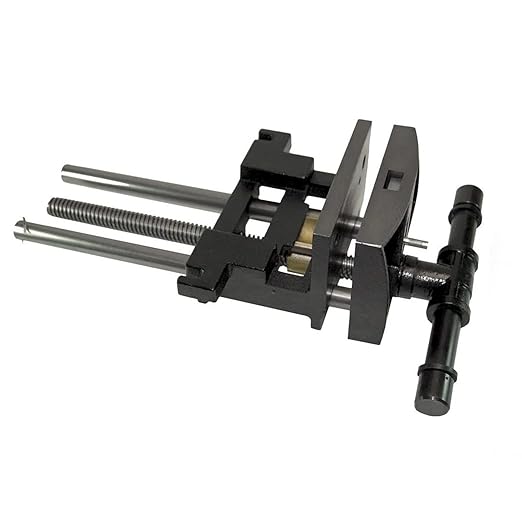 Yost Vises 7WW-DI 7" Heavy-Duty Ductile Iron Woodworker's Vise, Black