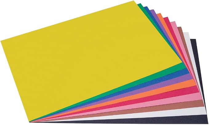 Prang Construction Paper, 10 Assorted Colors, 50 Sheets - Image 5