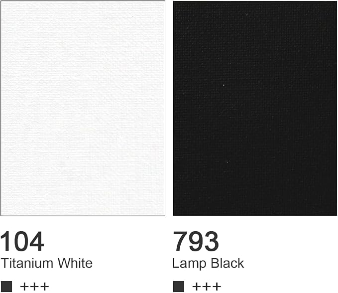 AUREUO White and Black Acrylic Paint - Image 2