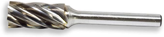 Benchmark Abrasives Ball Shape Premium Tungsten Carbide Burr with 1/4 Inch Shank Aluminum Cut Rotary Tool, Engraving Tool for Non-Metals Shaping Carving(SA-5NF)
