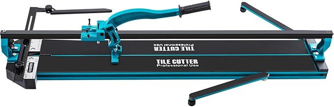 Mophorn 48 Inch Tile Cutter Single Rail Double Brackets Manual Tile Cutter 3/5 in Cap w/Precise Laser Manual Cutter Tools for Precision Cutting (48 Inch)