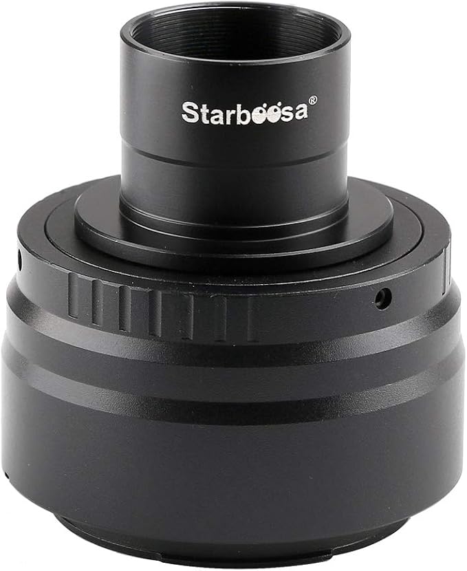 Telescope Camera Adapter for Canon EOS R, 1.25-Inch T Adapter | Precision by STARBOOSA