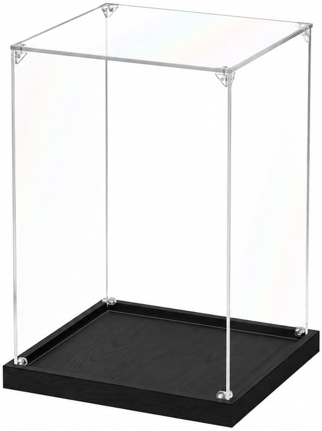 JUJOMAT Acrylic Display Case for Collectibles Clear Acrylic Display Box for by JUJOMAT