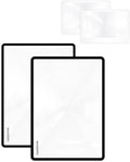 MAGDEPO Page Magnifying Sheet 3X Lightweight Flat Optical Plastic Fresnel Lens by MMAGDEPO
