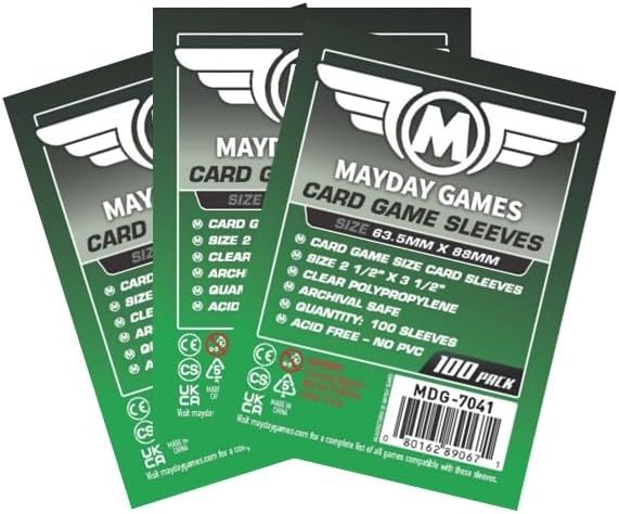 Mayday Games Emberleaf Standard Compatible Card Sleeve Bundle by MAYDAYGAMES
