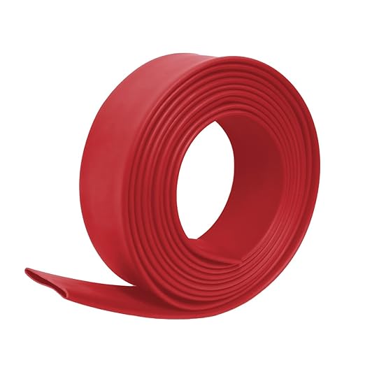 Heat Shrink Tubing, 3:1 Ratio Adhesive Lined,Marine Grade Waterproof Shrink Wrap Tubing, UL Listed and RoHS Compliant (1, Red, 8.5ft-Dia-1")