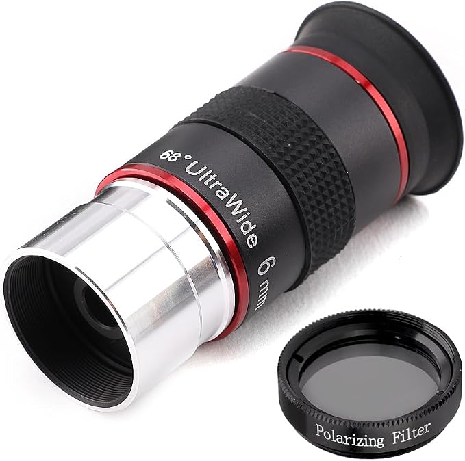 6mm 68° Ultra Wide-Angle Telescope Eyepiece - Image 2