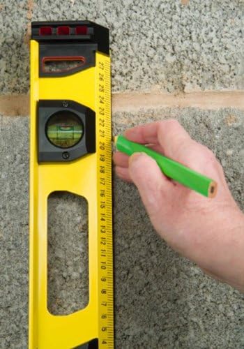 STANLEY 1-43-555 Level Profile-I-Beam 120 Cm FATMAX Range - Aluminium Body - Shock Absorber - Large Center Vial More Visible - Accuracy 0.5Mm/Meter