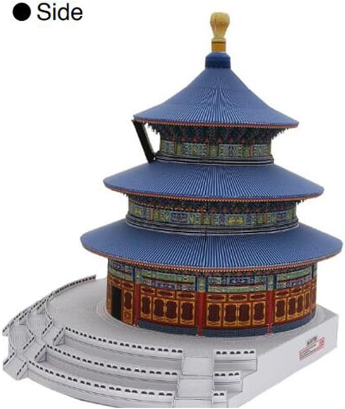 Temple of Heaven DIY Paper Model Kit, Hall of Prayer 3D Architecture, Complex - Image 2