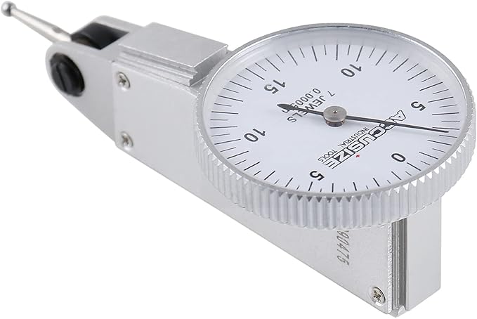 Accusize Industrial Tools 0.03'' x 0.0005'' Dial Test Indicator in Fitted Box, P900-S108