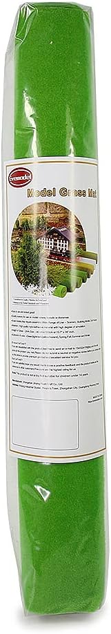 CP102 Artificial Model Grass Mat Trains Light Green 40x100cm or 15.7'' x 39'' - Image 5
