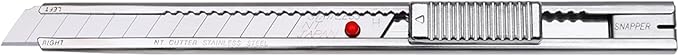 NT Cutter PRO Auto-Lock Stainless Steel Utility Knife 9mm - Image 3