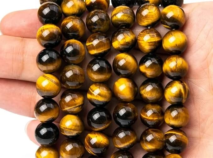 Zenkeeper 108 Pcs Tiger Eye Beads - Image 2