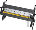 24In Industrial Sheet Metal Hand Brake, Box and Pan Brake, Benchtop Sheet Metal Folder Bending Brakes for Carbon Steel, Copper Plate, Aluminum Plate