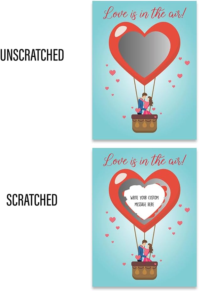 My Scratch Offs 20 Pack Love is in the Air DIY Make Your Own Scratch Off Cards - Image 3