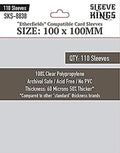 Sleeve Kings Standard Card Sleeves – 110 Count, XL Square Size, Compatible by SleeveKings