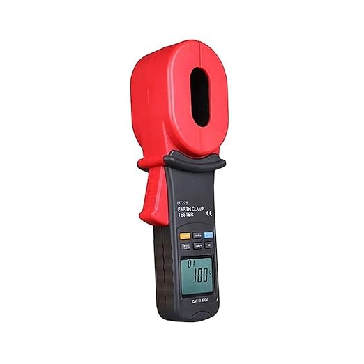 ATO Clamp-on Earth Ground Resistance Tester, 0.01-1000Ω, Digital Insulation Tester, Ideal for Outdoor Work