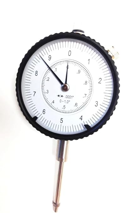 HHIP 4400-1000 Pro Series AGD Group 2 Dial Indicator, .0001" Graduation, 0-100 Reading, 0-1" Range